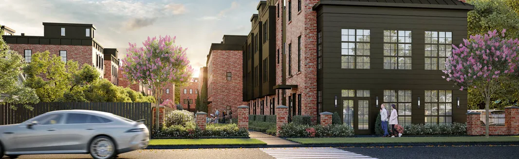 Luxury Row Homes Around the Park