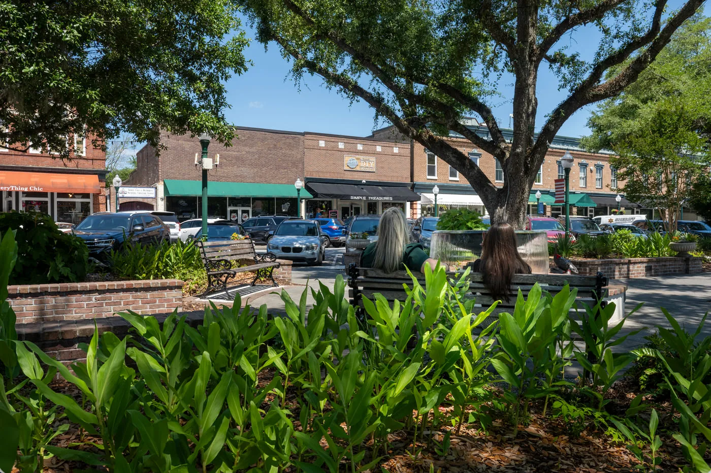 Downtown Summerville's Hutchinson Square